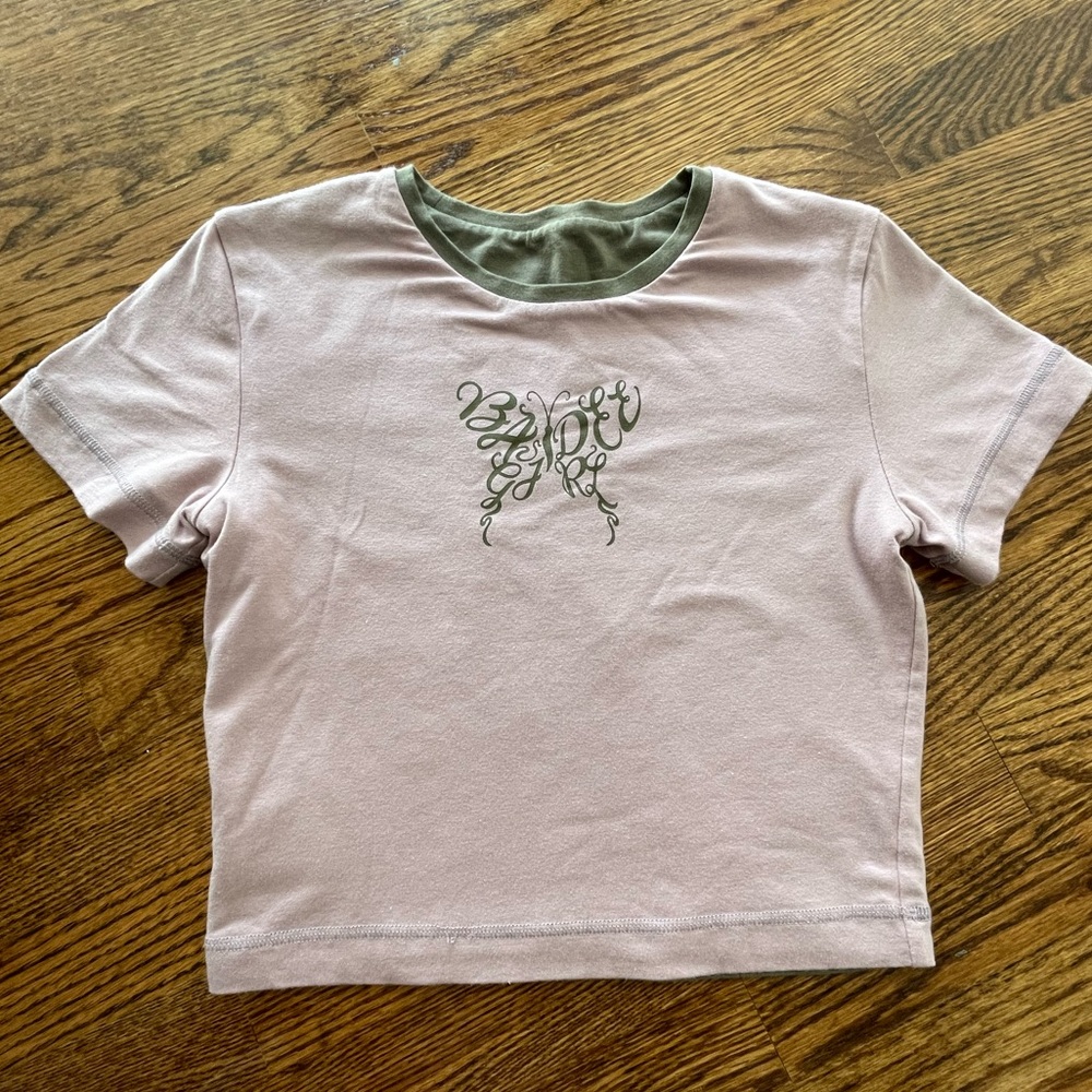 Dolls Kill Reversible Crop Top Size Medium